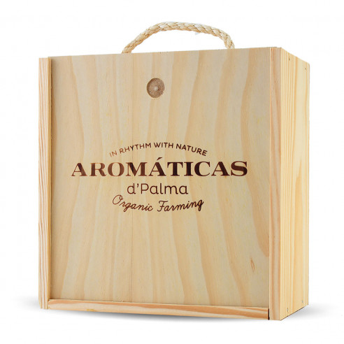 Caixa de Madeira Aromáticas d'Palma  Caixa de Madeira Aromáticas d'Palma