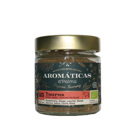 Taurus - Mistura de Condimentos Biológicos para pratos de Carnes Vermelhas Taurus - Mistura de Condimentos Biológicos para pratos de Carnes Vermelhas