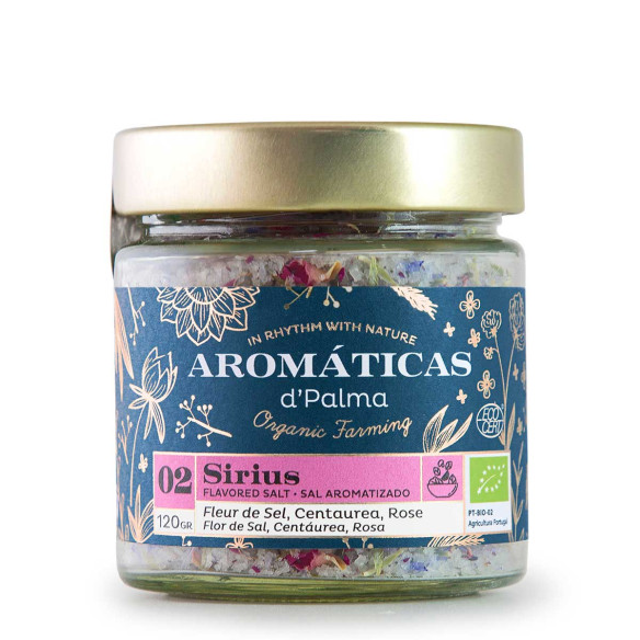 Sirius - Flor de Sal Aromatizado Biológico para Saladas Sirius - Flor de Sal Aromatizado Biológico para Saladas